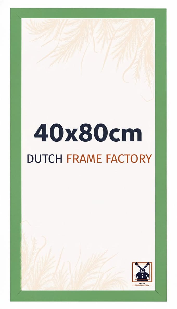 Fotolijst 40x80 cm - MDF - Groen - Benno