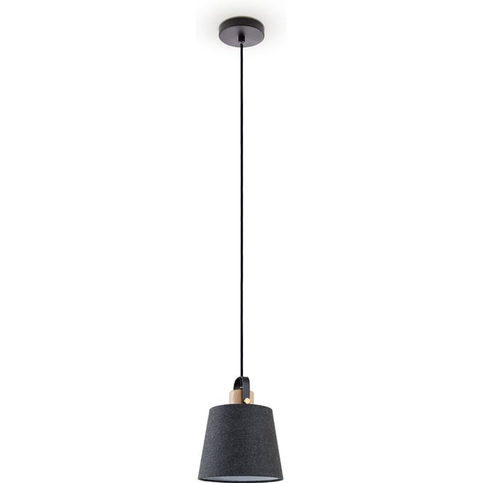 Hanglamp Diaz donkergrijs