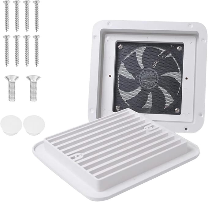 Ventilatie Luchtontluchter voor Caravan en Camper - Stofdichte Ventilator voor Koeling