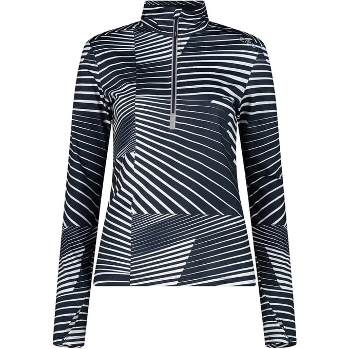 Cmp Sweat 32l4336 Fleece Met Halve Rits Grijs L Vrouw