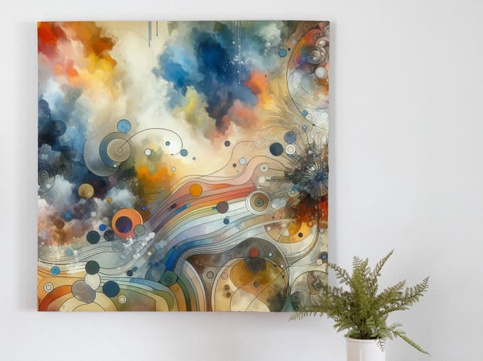 Kunstprint | Wanddecoratie | Forex | 100 × 100 cm