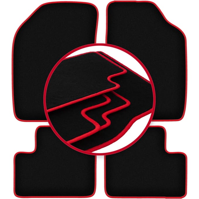 CARLUX-RED automatten voor: Lancia Ypsilon I hatchback (1996-2003)