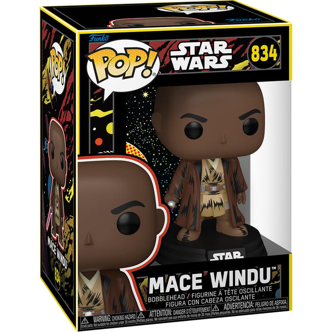 Funko Pop! Star Wars: May the Fourth - Mace Windu (Retro) #834