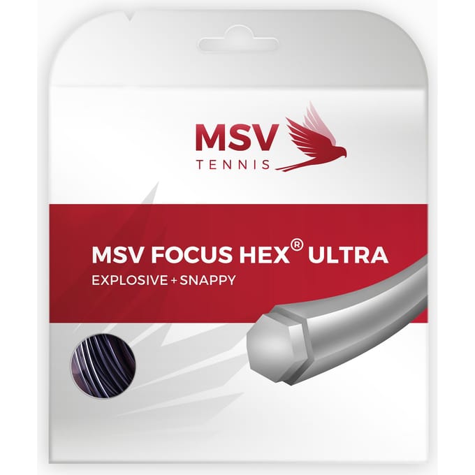 MSV Focus-HEX Ultra Set Snaren 12,2m-Zwart