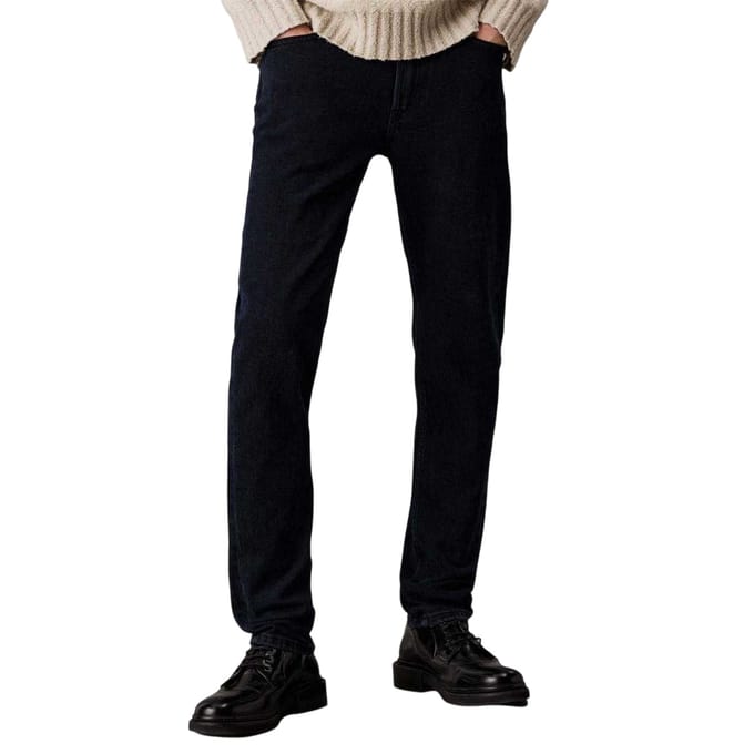 Calvin Klein Heren Tapered Jeans van gerecycled katoen (Denim)