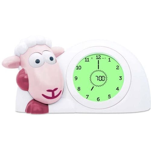 Sam Slaaptrainer - Met nachtlamp functie en slaaptimers - Roze / Wit