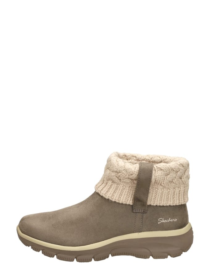 Skechers Easy Going - Cozy Weather Dames Laarzen - Taupe - Maat 38