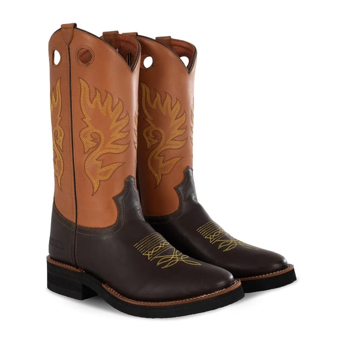 Western laarzen Pool's Buckaroo Roping Eq296