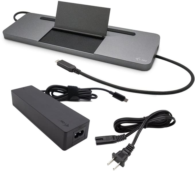 I-Tec - docking station - USB-C / Thunderbolt 3 - DP HDMI VGA - 1GbE