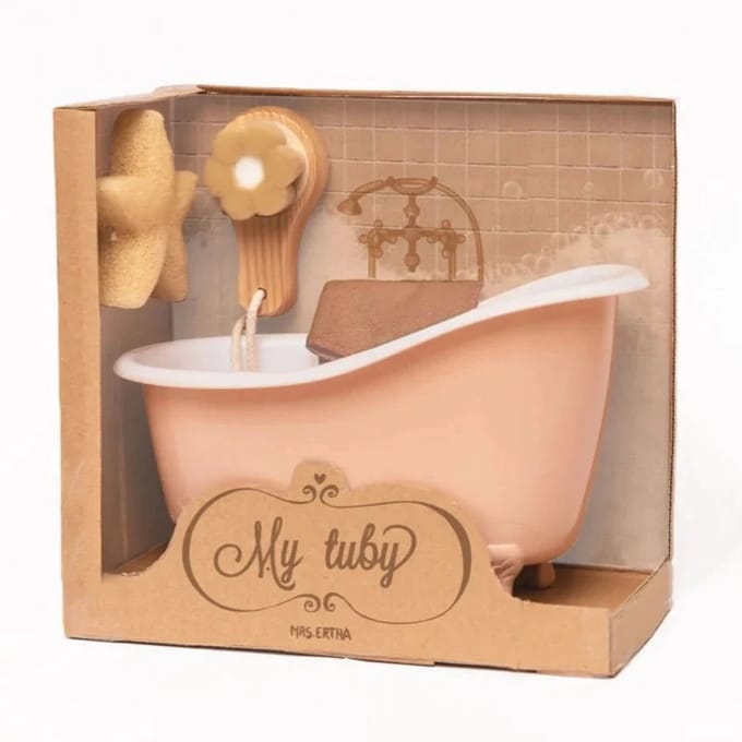 Mrs Ertha poppenbad Tubby coral 3 jr+