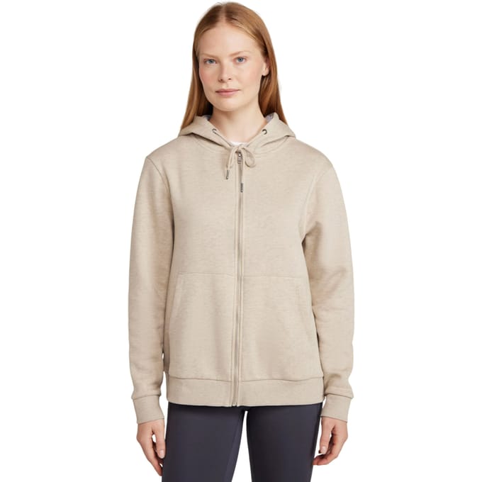Mountain Warehouse Dames/Dames Penzance Full Zip Hoodie (Beige)
