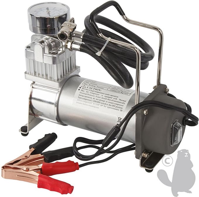 Luchtcompressor, 12V- 10.5 Bar - 70 L/Min