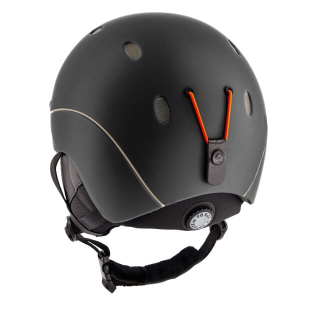 SINNER TITAN Unisex Skihelm - MATTE Zwart - Maat L,59-62 cm