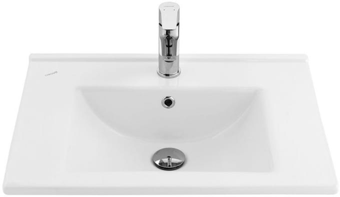 CREAVIT Wastafel – 60x45 cm – Wit