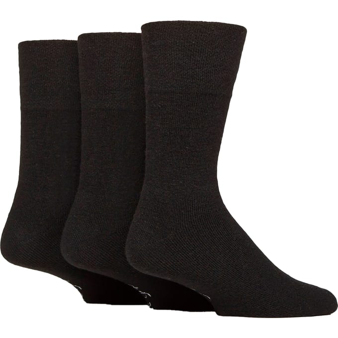 3-Pack Heren Wol Wandelsokken Warm Dempende Crew Sokken