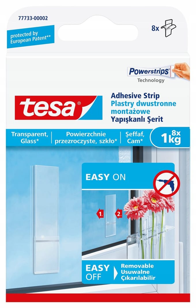 TESA Montagepleisters Transparant 1kg - Sterke Zelfklevende Bevestiging