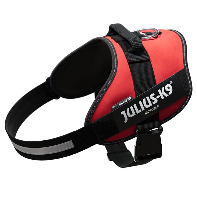 Julius-K9 Powertuigje IDC Rood Maat 2XL: borstomvang 82 - 115 cm