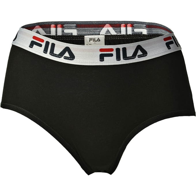 Fila - Dames - Woman culotte elastic with logo   - Zwart - S