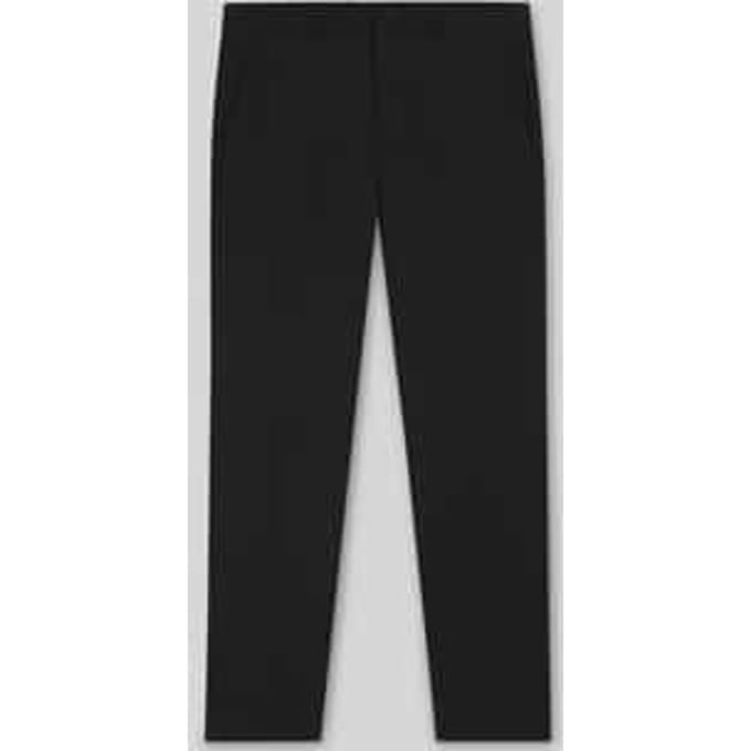 Slim fit pantalon van wolmix, model 'HESTEN'