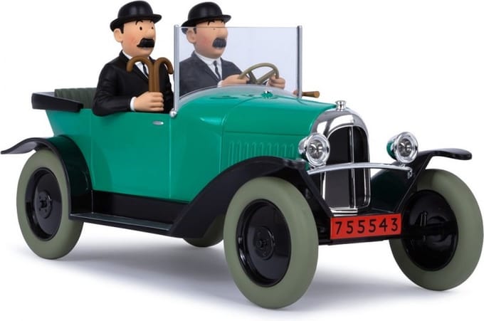 Kuifje Auto-De 5PK van Jansen en Janssen