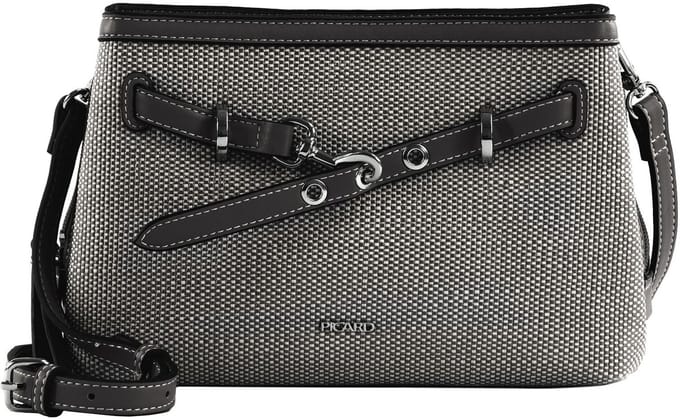 PICARD schoudertas Nizza Crossbody Bag Black Combi zwart