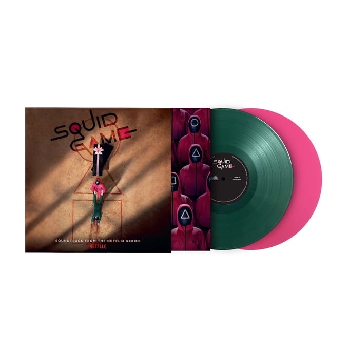 JUNG JAEIL - Squid Game (2xLP Vert & Rose)
