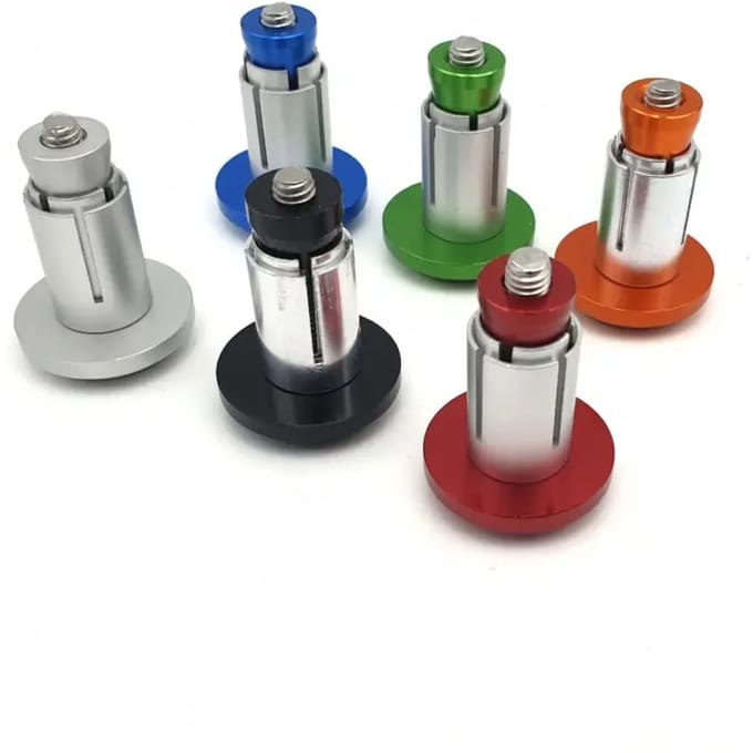 Platte motorstuuruiteinden Brazoline Anodized