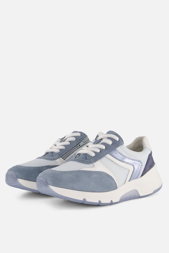 Feyn Sneakers blauw Suede - Maat 41