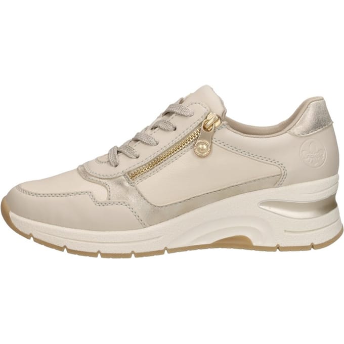 Rieker Sneakers - Dames - Beige - Maat:43