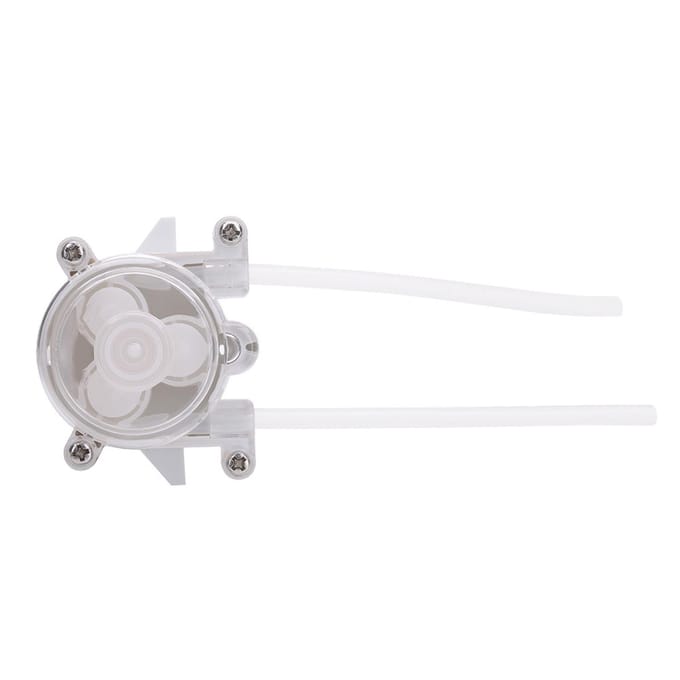 6v DC Doe-het-zelf Doseerpomp Peristaltische Doseerkop voor Aquarium/chemisch Lab Analytisch Water white