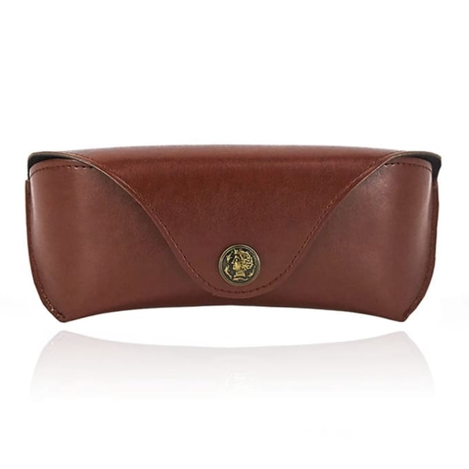 Retro Brillenkoker Bruin van LGT JWLS