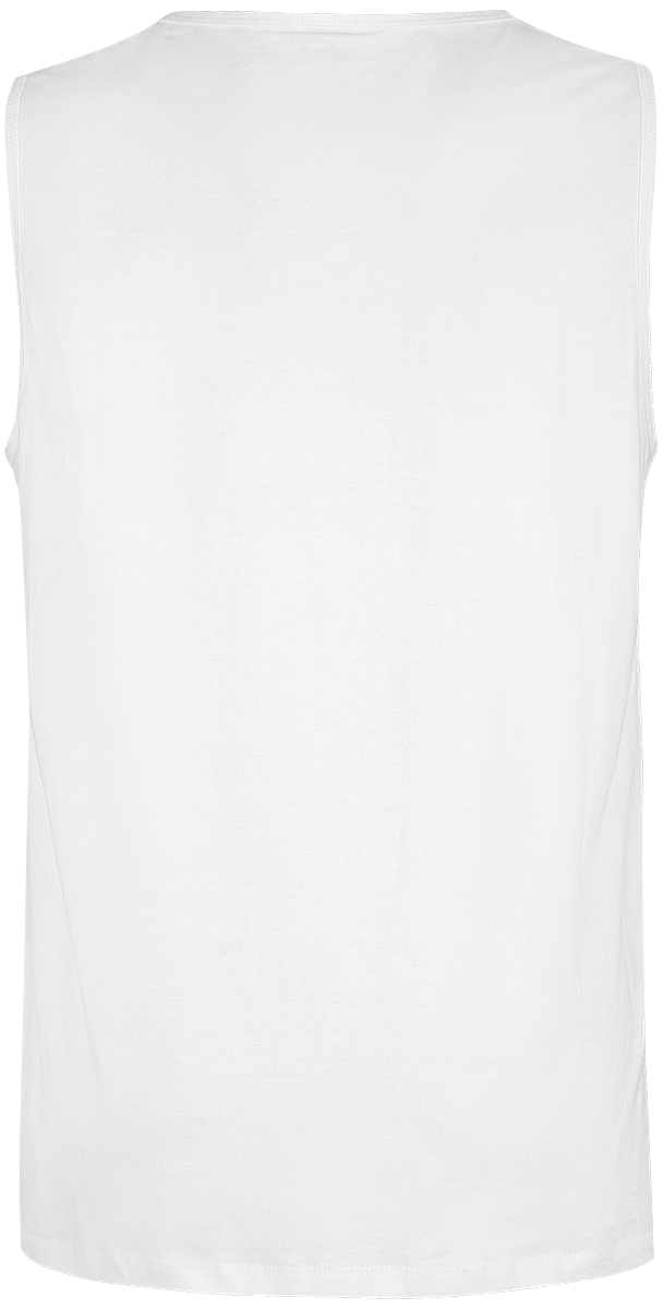 Outer Vision Tanktop - Eagle Attack - M tot 4XL - voor Mannen - wit