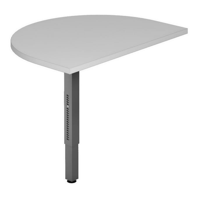 RA60 G - Aanschuiftafel 60x80 Grijs