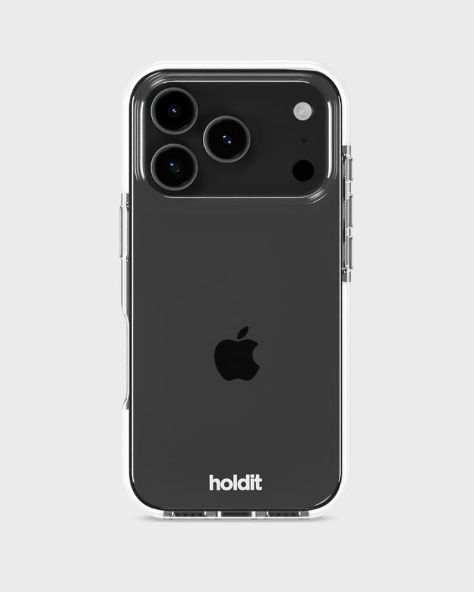 Phone Case Seethru White iPhone 17 Pro