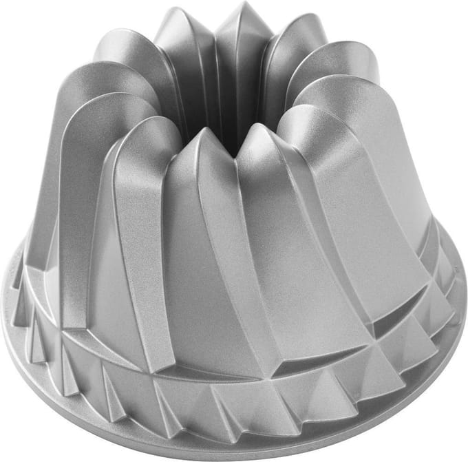 Tulband Bakvorm "Kugelhopf Bundt Pan'" - Nordic Ware | Sparkling Silver Holiday