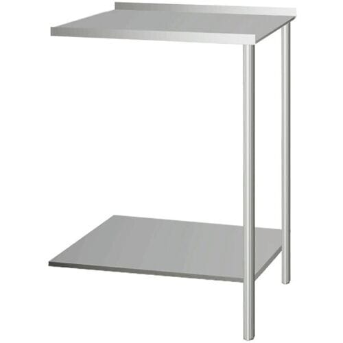 GGM Gastro Auslauftisch - 1000mm - Anbau rechts oder links möglich - für die DS430 Serie Zilver