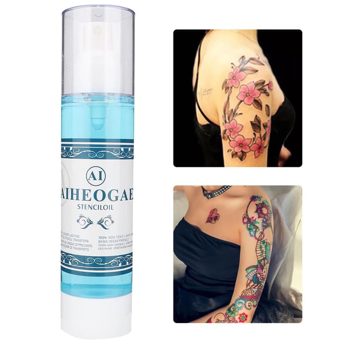 200ml Professionele Tattoo Transfer Vloeistof Stencil Primer Tattoo Accessoires white