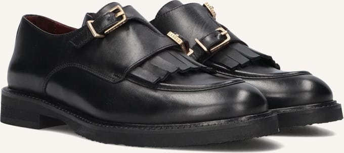 Fred De La Bretoniere Paris Jay Loafers Dames - Instappers - Zwart - Maat 42