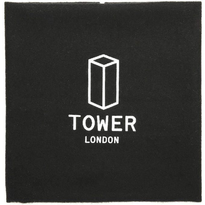 TOWER Schoenpoetsdoek - Één maat (Zwart)