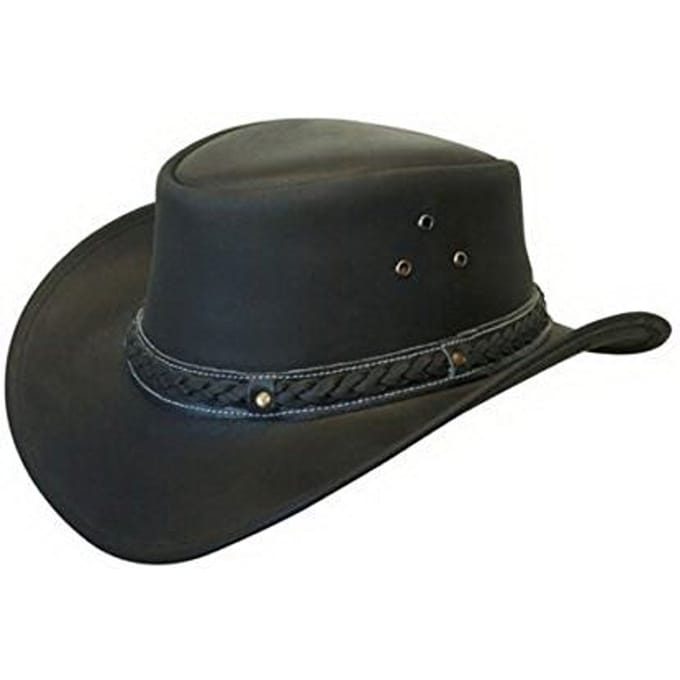 Cowboy Outback echt leer Aussie Bush Hat
