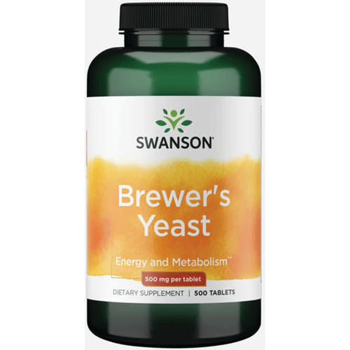 Swanson brouwersgist 500 mg 500 stuks