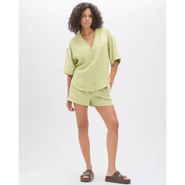 Refined Department Blouse Bennie Oversized Baseball R2603959932 706 Matcha Dames Maat - S