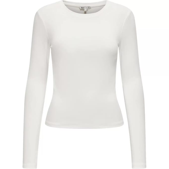 Slim fit longsleeve van katoenmengsel model 'RILEY'