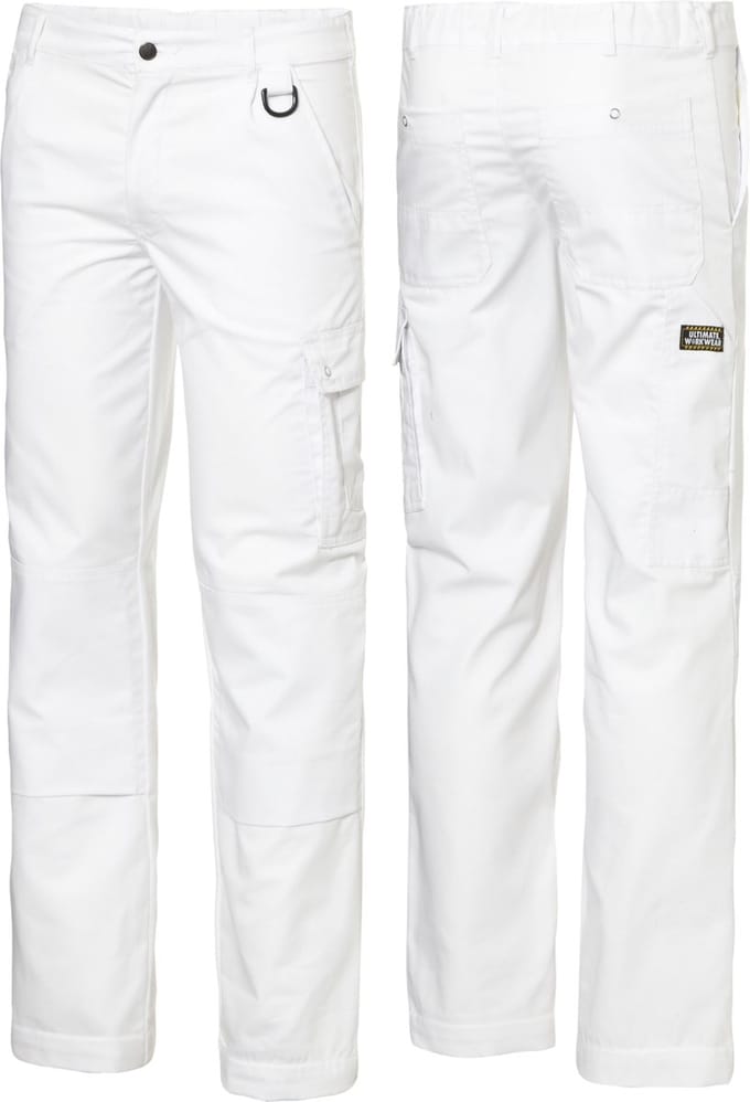 Ultimate Workwear - Werkbroek ROGER- katoen/polyester - Wit