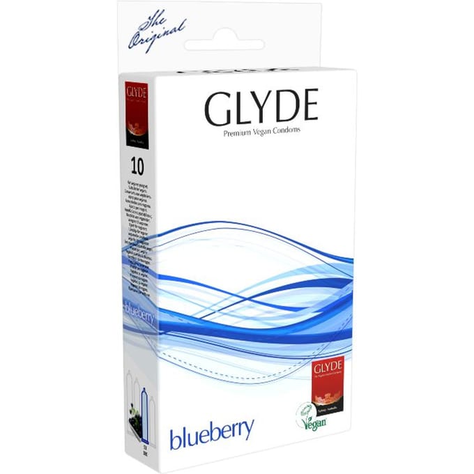 Glyde Ultra Bosbes - 10 stuks - Condooms
