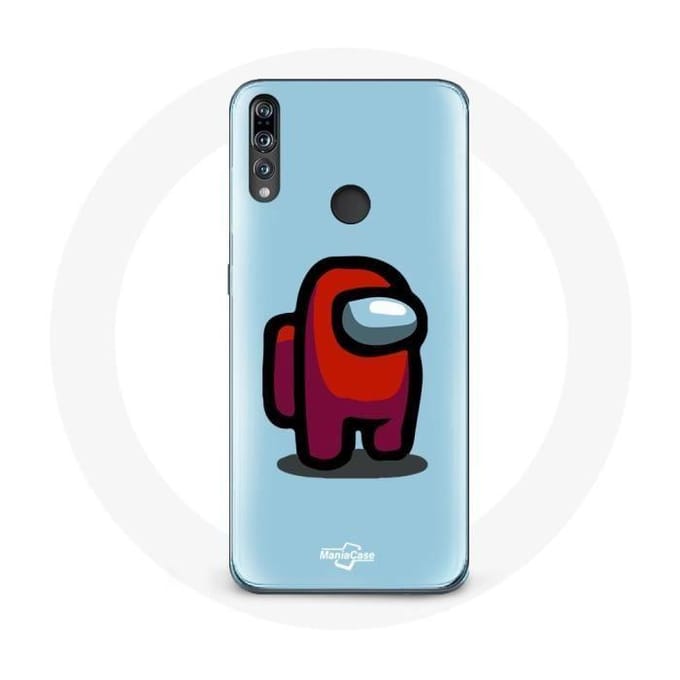 Coque - Huawei - P30 Lite - Souple - Bleu - Motif Among Us bleu