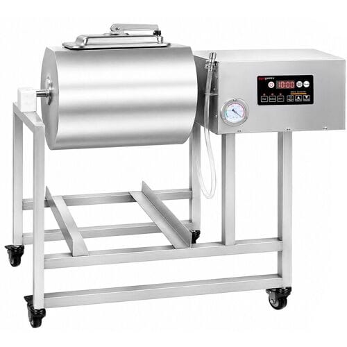 GGM Gastro Vakuum-Mariniermaschine - 45 Liter - beidseitiger Drehlauf - Digital - mit Timerfunktion