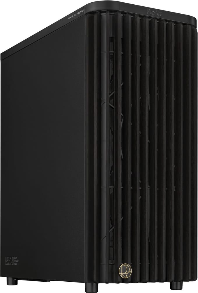 ASUS ProArt PA401 Black - PC-behuizing - Tower - ATX - Metal Panel - Zwart