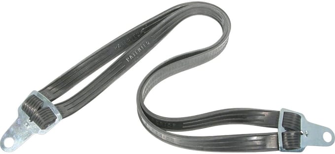 Bibia Rubberen snelbinder met Total Grip System - 73 cm - zwart