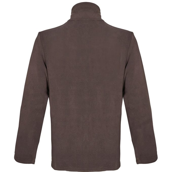 SOLS Unisex Microfleece Jas voor volwassenen (Donkere chocolade)